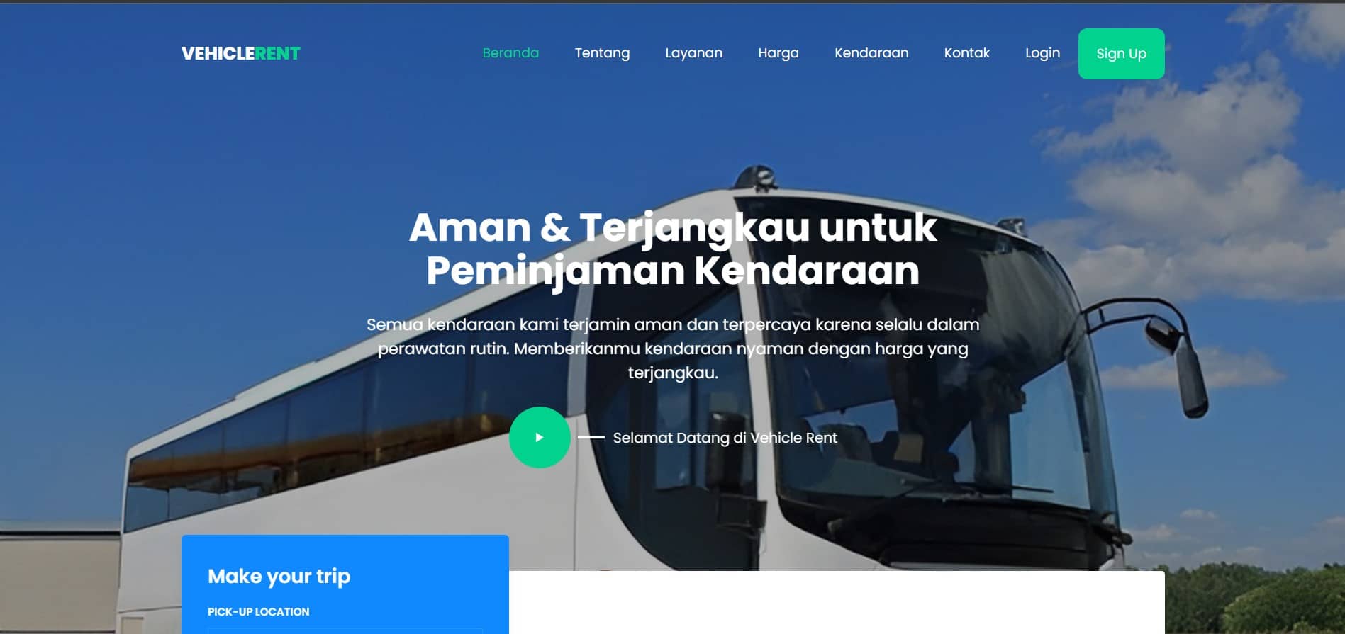 Vehicle Rent