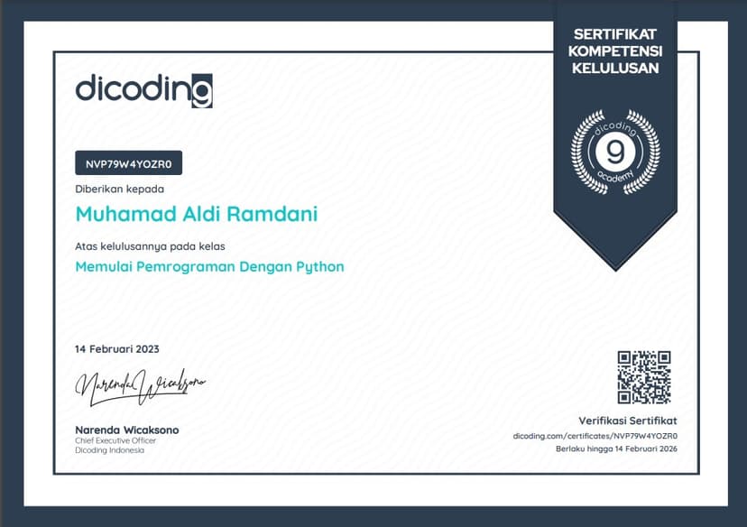 Memulai Pemrograman Dengan Python