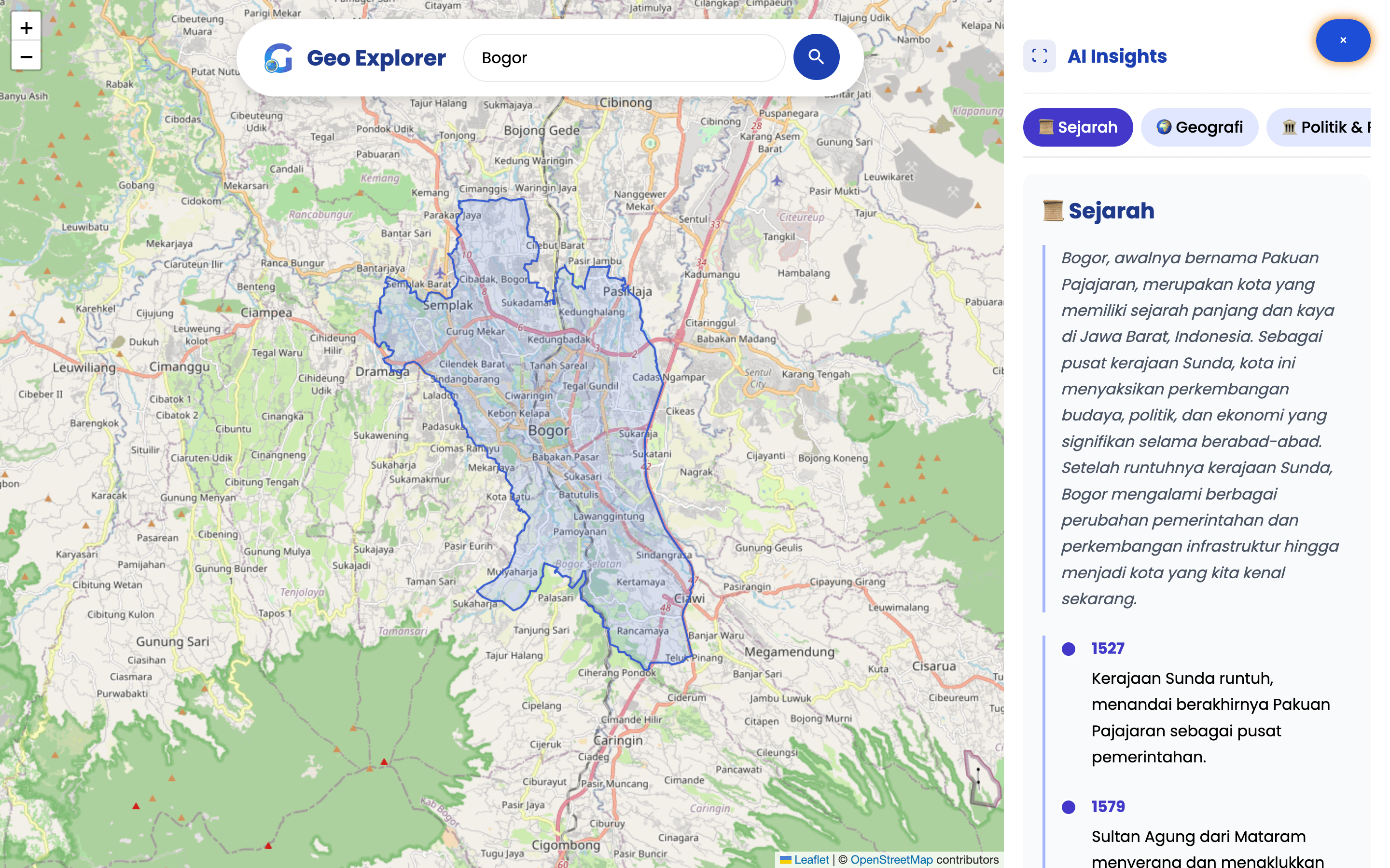 GeoExplorer